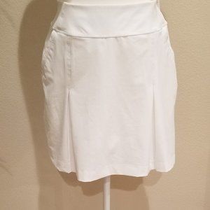 Callaway Opti Dri Pleated White Golf/Tennis Skort